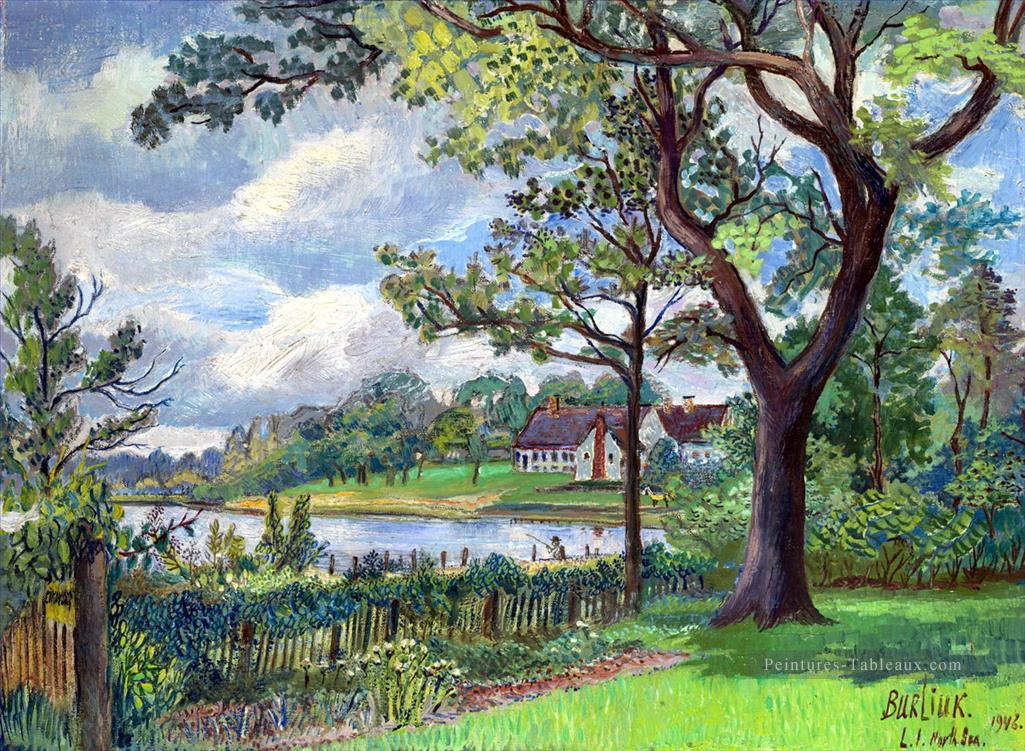 campagne à l’été 1946 paysage Peintures à l'huile